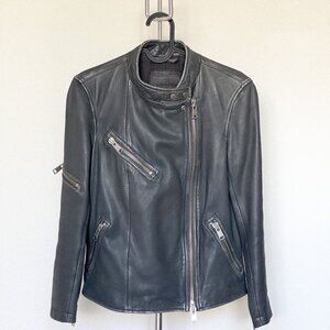 ALLSAINTS Women Riders Jacket Dark Grey Size 2